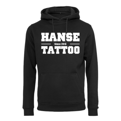 Hoody Hanse Tattoo, schwarz